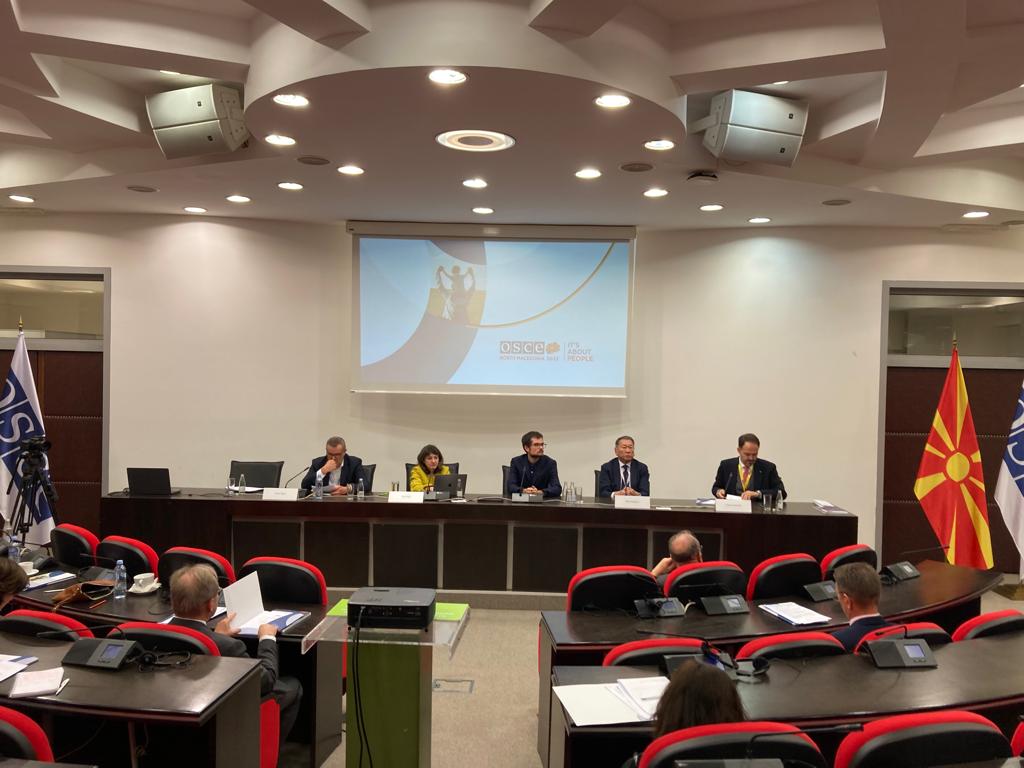 Участие в форуме аналитических центров стран ОБСЕ в Скопье